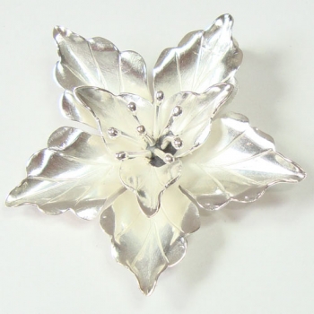 Exclusive design pure silver flower pendant for women