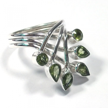Top design 925 sterling silver wholeslale gemstone rings jewelry