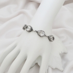 pure crystal spiritual healing 925 sterling silver latest style bracelet
