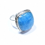 925 sterling silver blue moonstone everyday wear finger ring